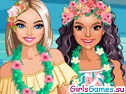 Игра Лучшие подружки в цветочном магазине