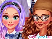 Игра Каваи школьная форма для принцесс