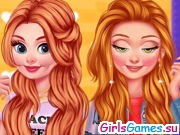 Игра Футболки с надписями для принцесс